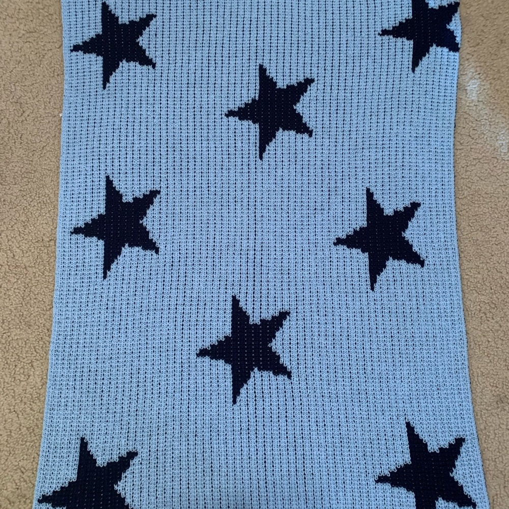 Butterscotch Blankets star stroller blanket